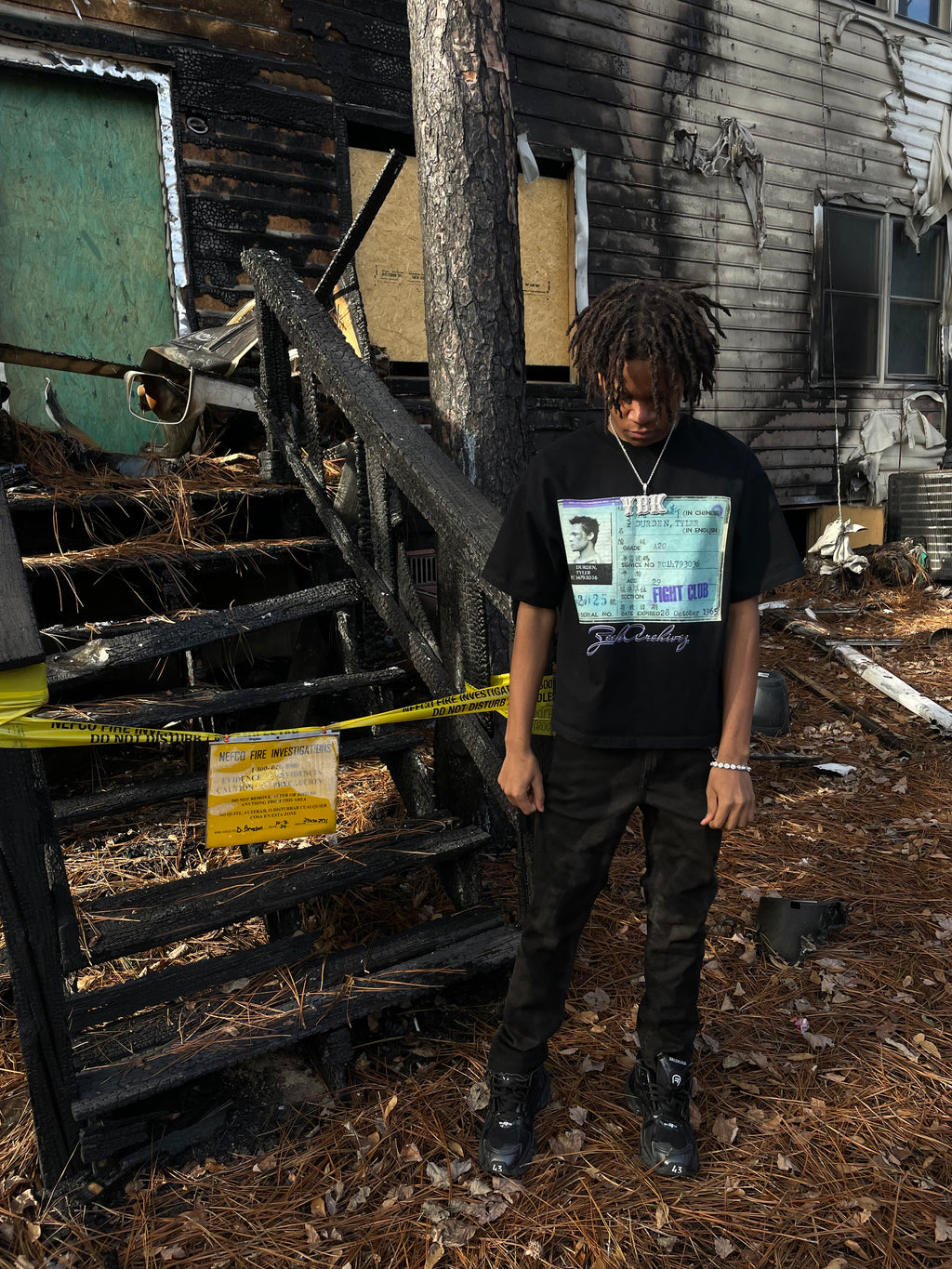 Black “Fight Club” Tee