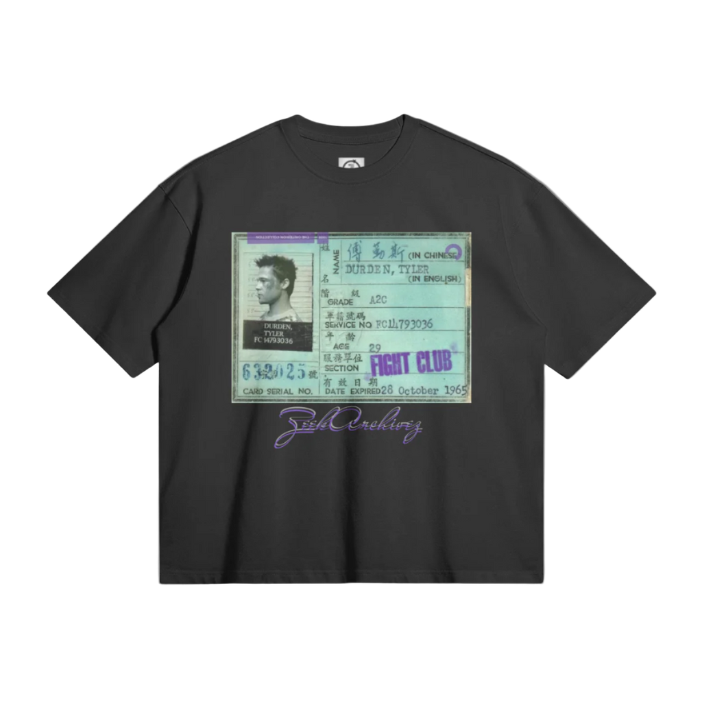 Black “Fight Club” Tee
